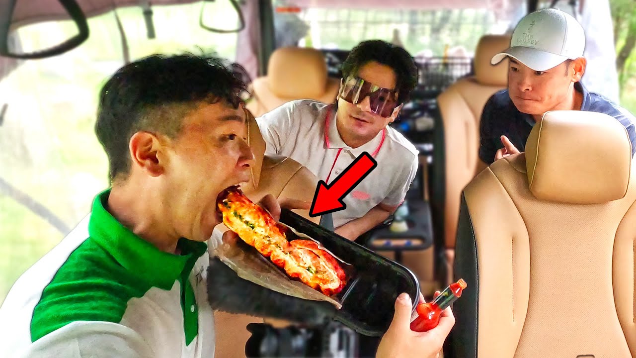 MUKBANG Golf in Korea🇰🇷