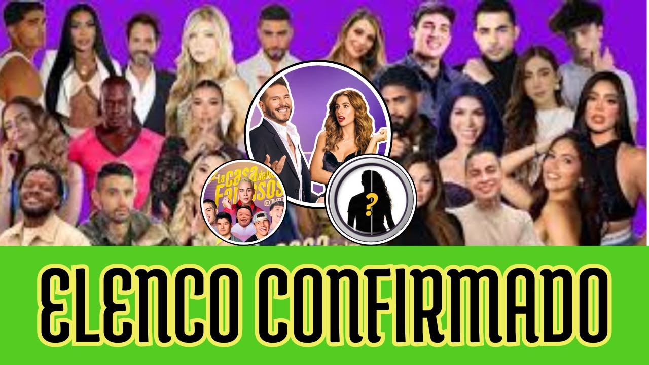 👀QUIÉNES SON LOS PARTICIPANTES🚨DE LA CASA DE LOS FAMOSOS COLOMBIA 2026🔥#reality #chisme
