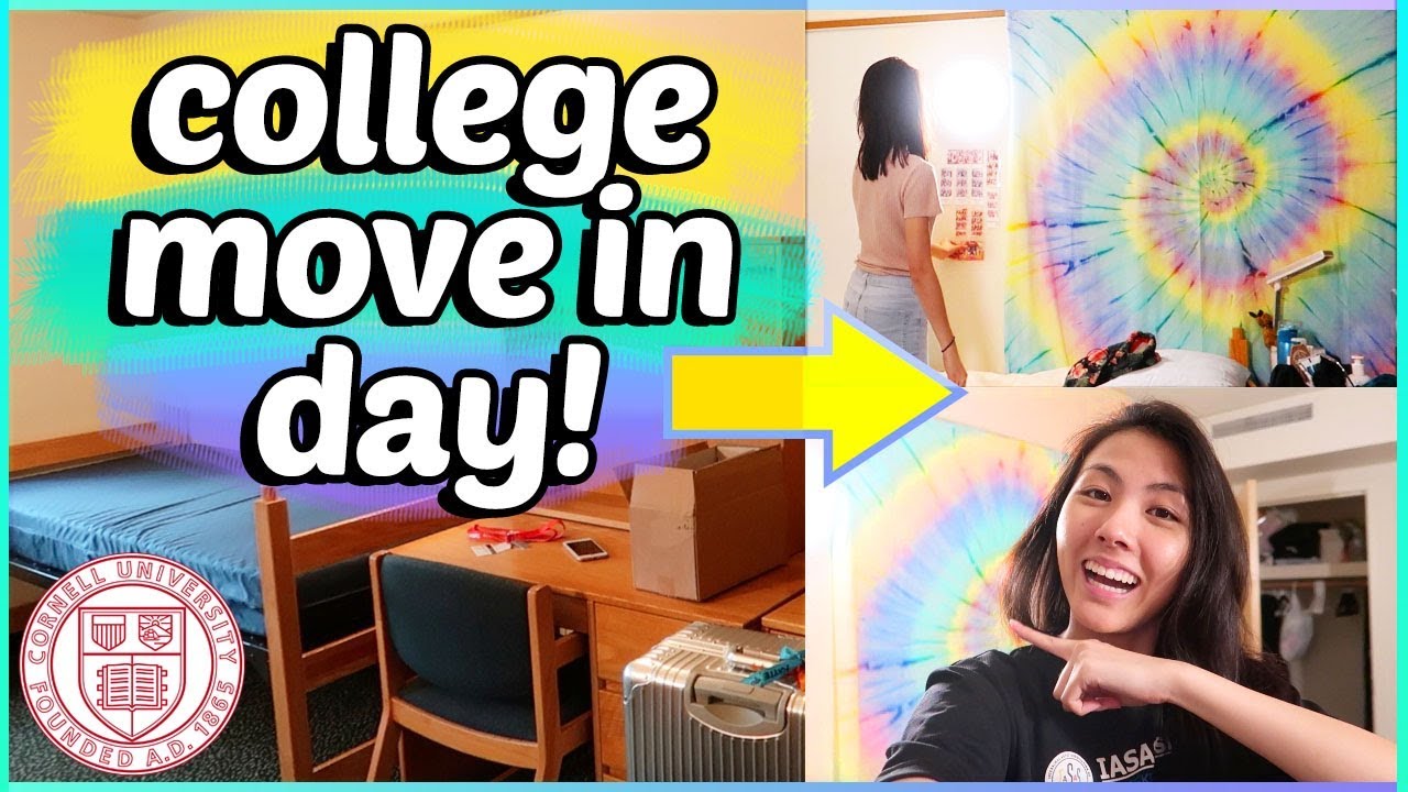 📦COLLEGE MOVE IN DAY Vlog 2018! Freshman @ Cornell University ​| Katie Tracy