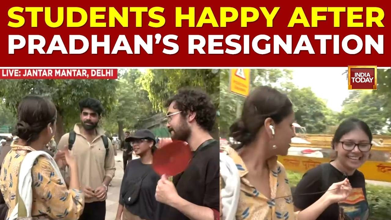 Dharmendra Pradhan Resigns: Gen Z Protesters React, Students Happy At Jantar Mantar | CJP Protest
