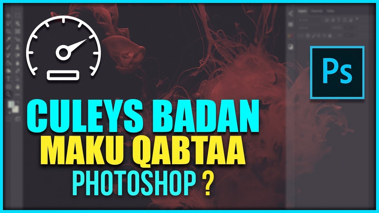 Sida Speed Loogu Dhigo Photoshop 2020