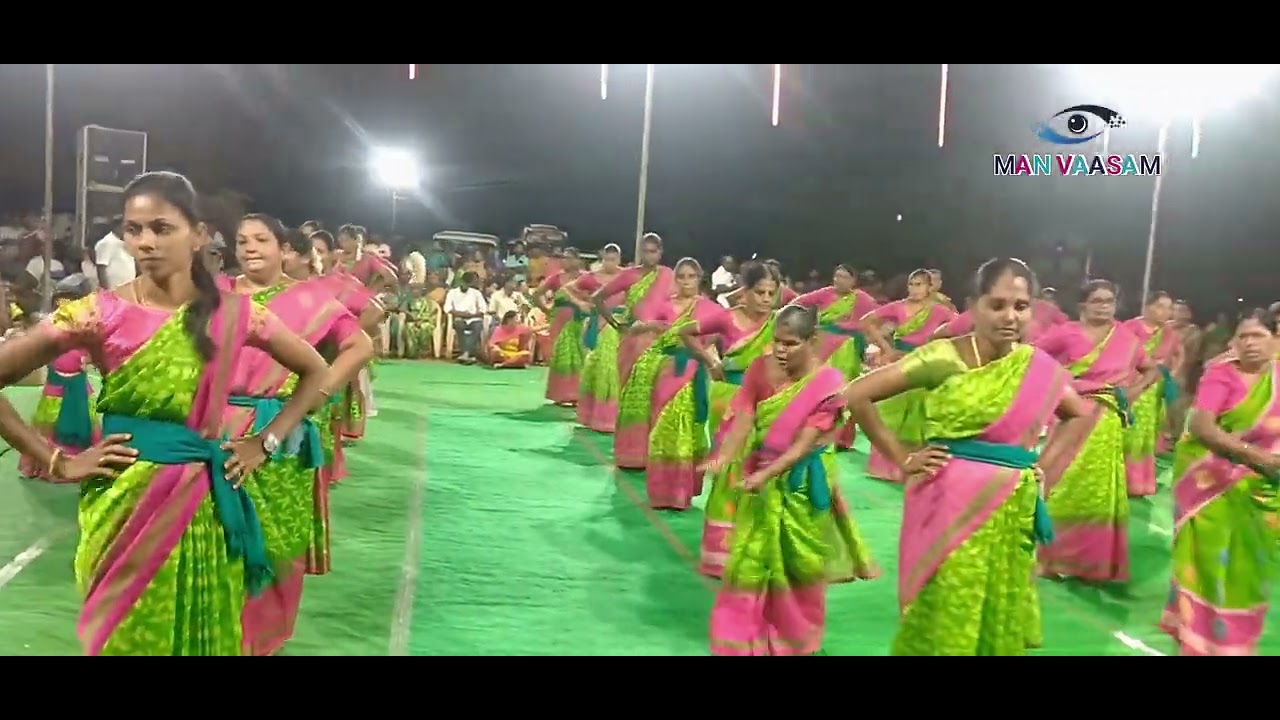 செல்வ விநாயகர் கலைக்குழு வள்ளி கும்மியாட்டம் #vallikummi #dancevideo #girlsdance 