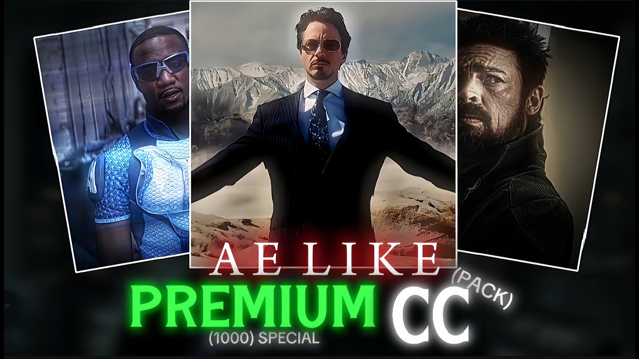 1000 Special ! Ae Like Premium CC Giveaway For Capcut Users 🔥🔥