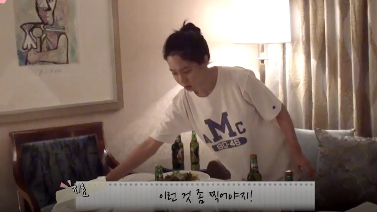 I AM JYO UNNIE EP 3 - Song Ji Hyo Funny While Taking care of Staff's meals