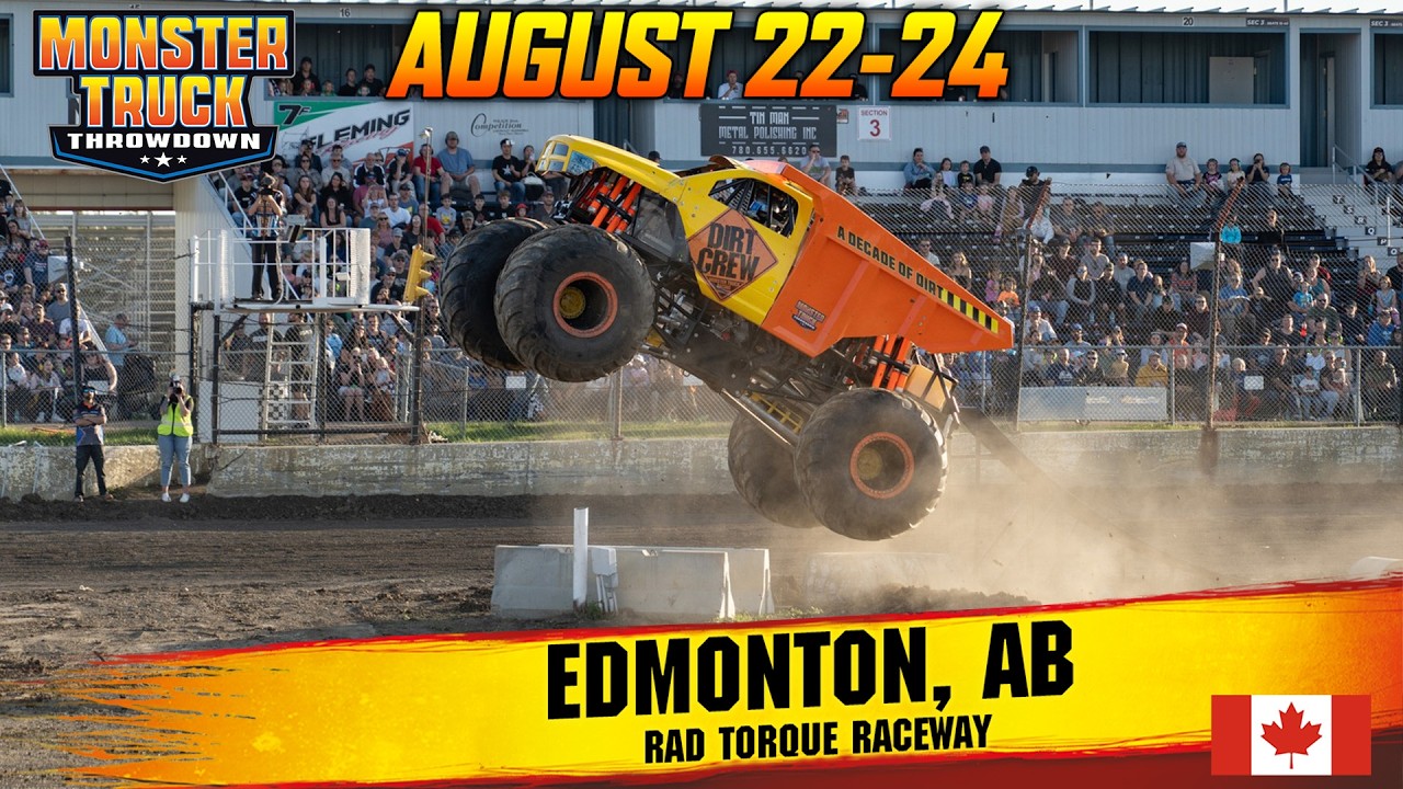 Dirt Crew Monster Truck Throwdown RAD Torque Raceway 2025