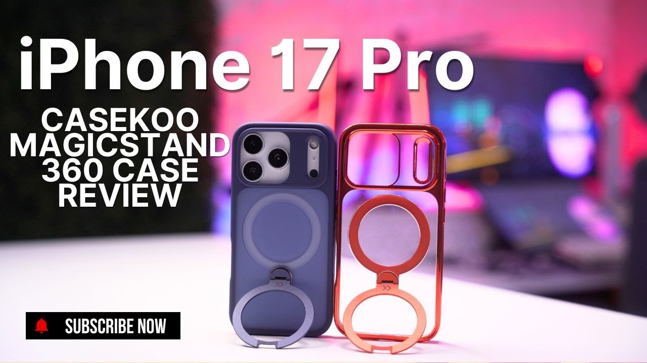 Best iPhone 17 Pro Case? CASEKOO MagicStand 360&deg; Packs Serious Features