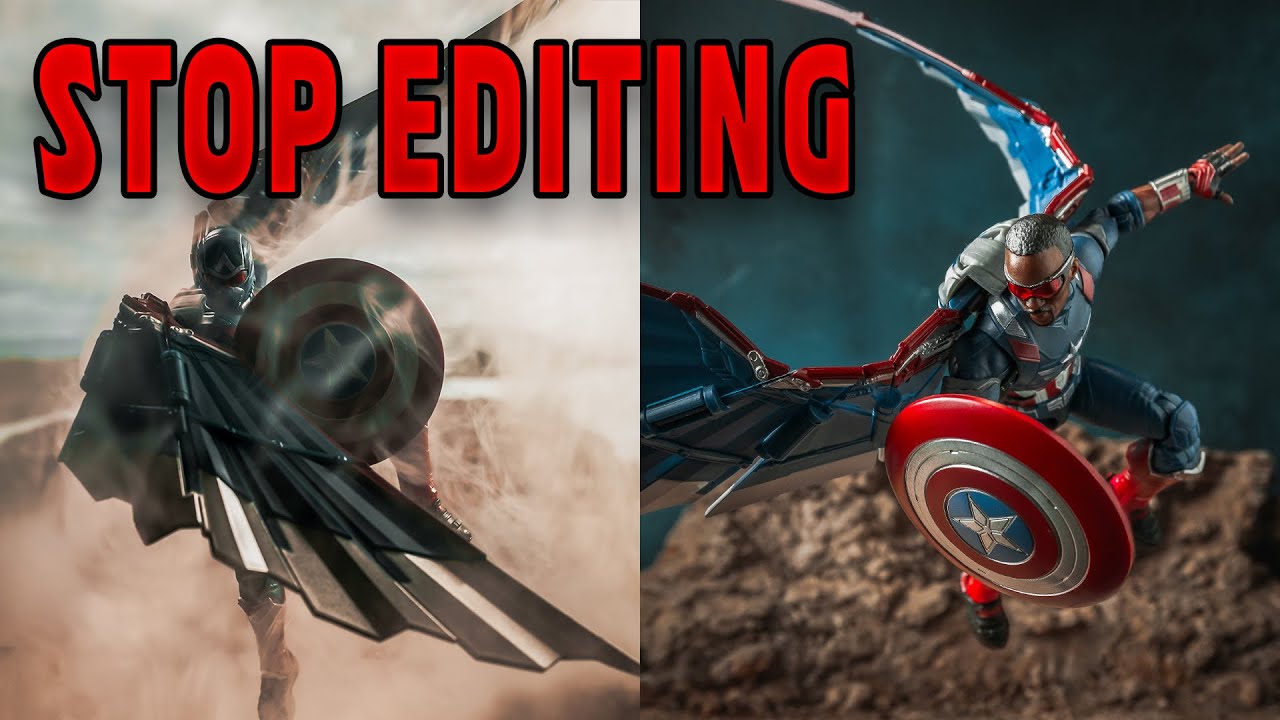 Stop wasting time editing: Toy Photography Tutorial