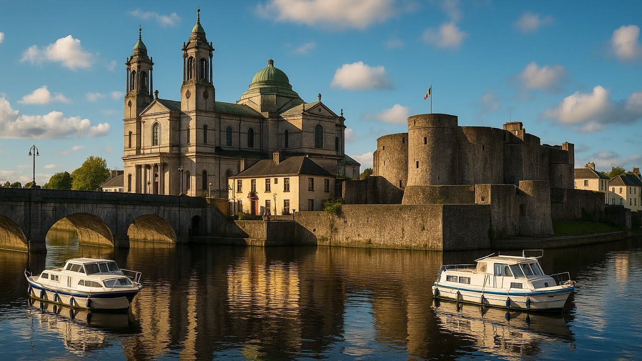 River Shannon Athlone New 4K HDR video