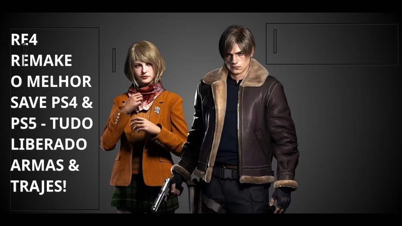 Resident Evil 4 Remake - o melhor save de todos: tudo liberado PS4 e PS5!