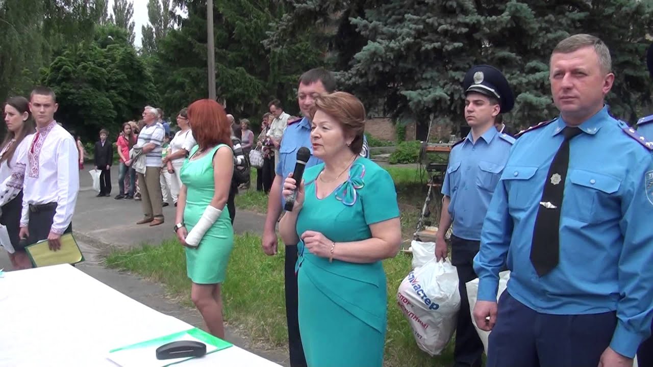 Спеціальна школа інтернат № 7 - вітання керівництва міліції Голосіївського району м. Києва