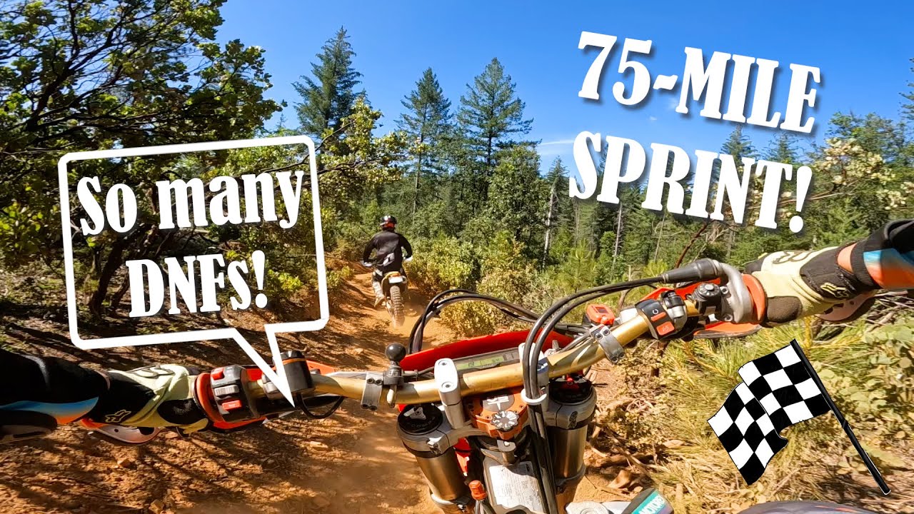 Racing the Fool's Gold Sprint Enduro - Georgetown OHV (2024)