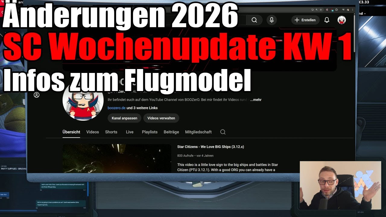 Community beschwert sich über Flugmodel - Was kommt 2026 - Star Citizen Wochenupdate KW1 2026