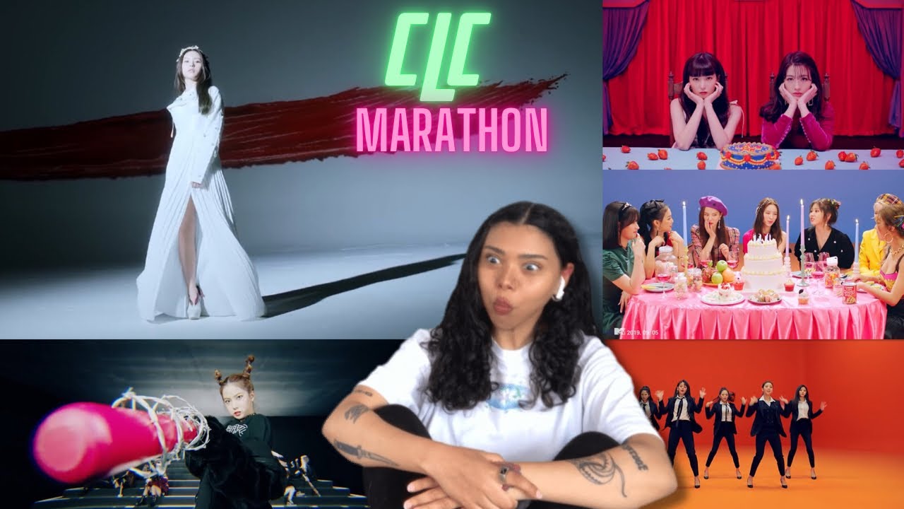 CLC (씨엘씨) MV Marathon! Devil / ME / No / BLACK DRESS / Hobgoblin | REACTION!!