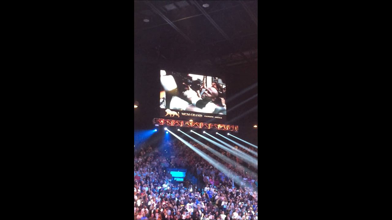 Floyd Mayweather Intro- 2015 Fight vs Pacquiao @ MGM Grand