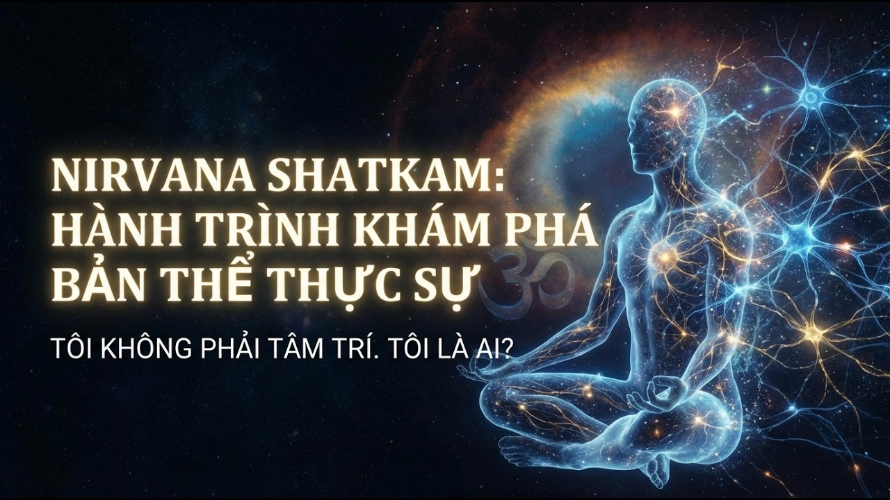 🕉️ NIRVANA SHATKAM: SÁU CÂU KỆ VỀ CHÂN NGÃ | Hành Trình Nhận Ra Bạn Là Ai