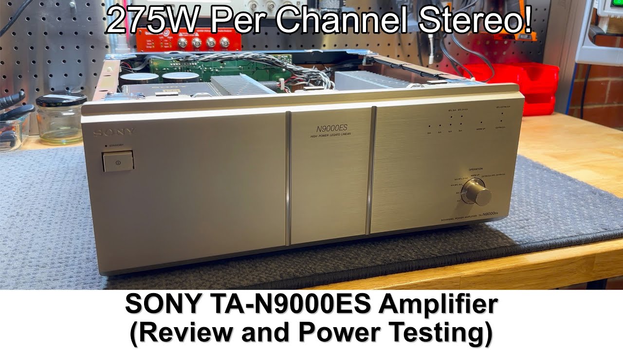 SONY TA-N9000ES Amplifier (Audiophile Hidden Gem?)