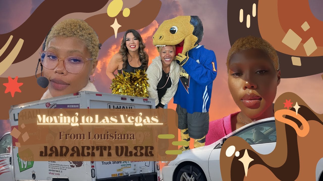 Moving to Las Vegas From Louisiana Vlog | JADACITI