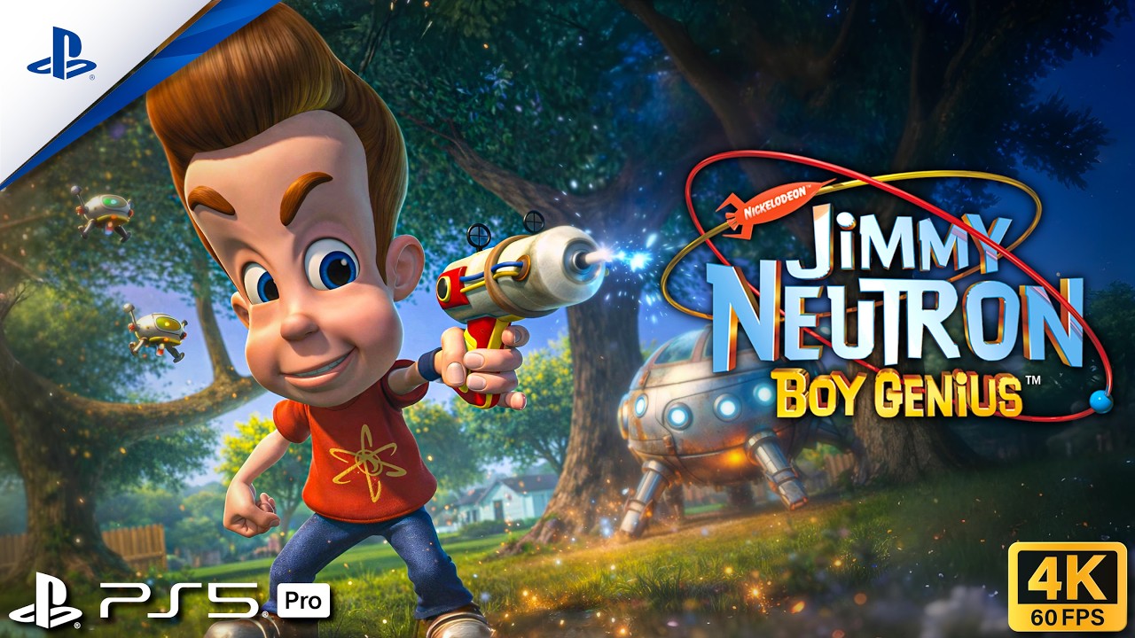 Jimmy Neutron: Boy Genius - PS5™ Gameplay [4K 60FPS]