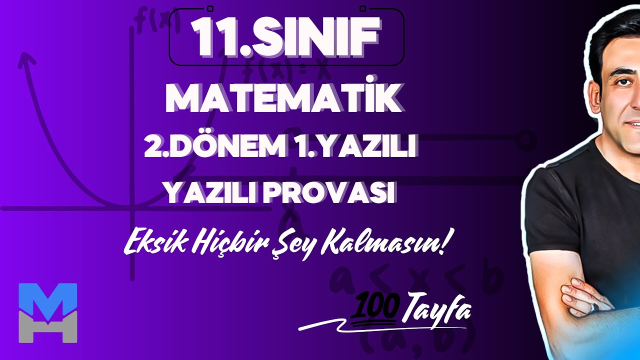 11.Sınıf Matematik 2. Dönem 1.Yazılı Provası | PDF