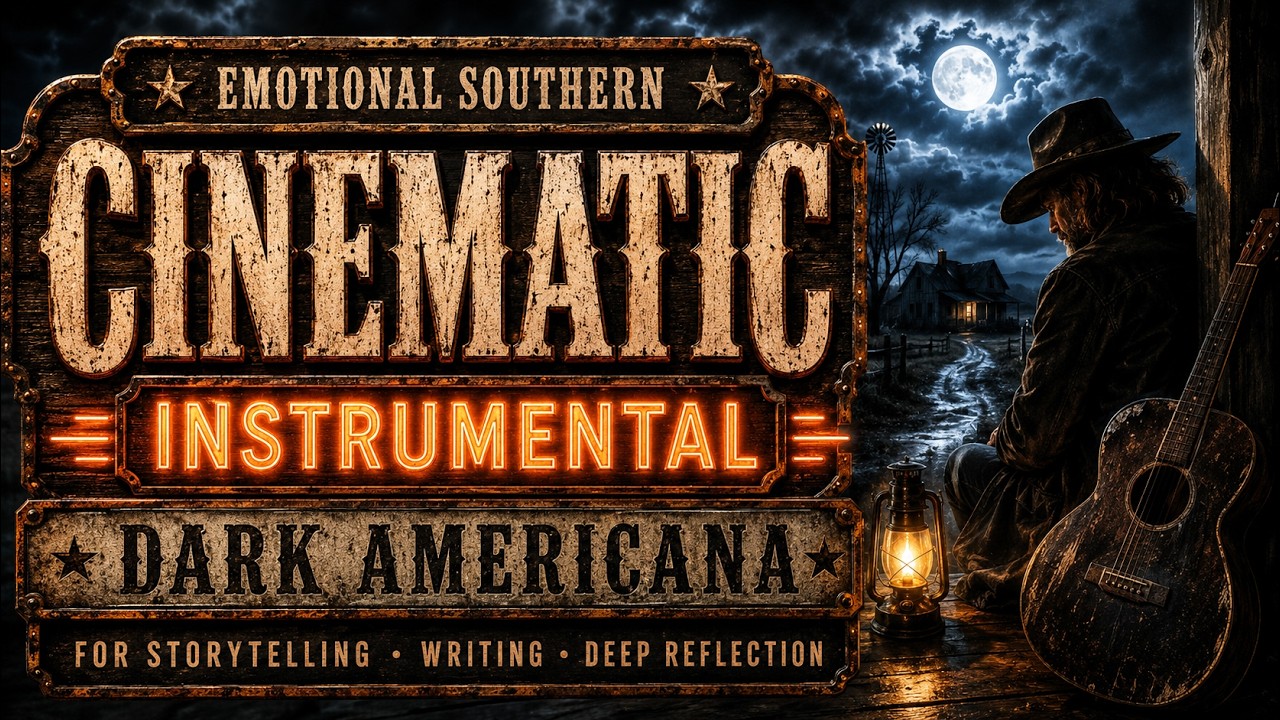 Emotional Southern Cinematic Music | Dark Americana Instrumental for Storytelling