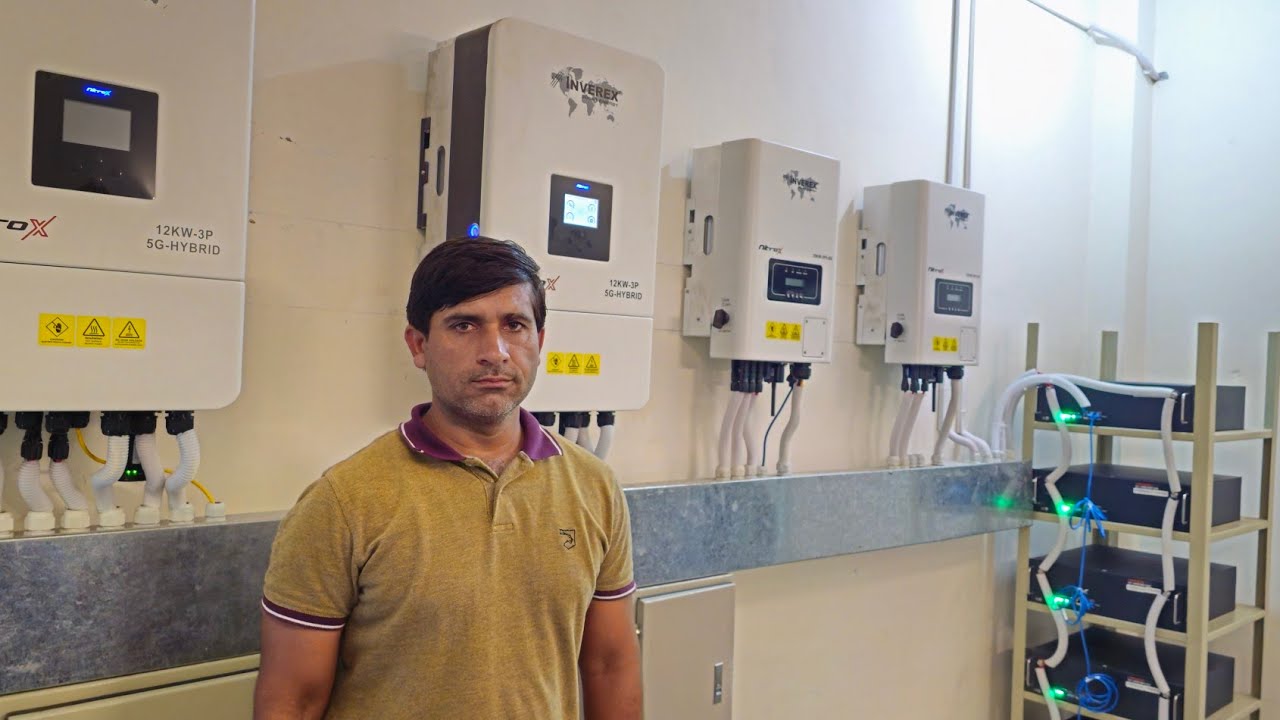 @ Nitrox 12kw parallel connection with Narada lithium batteries in parallel & Generater connection.