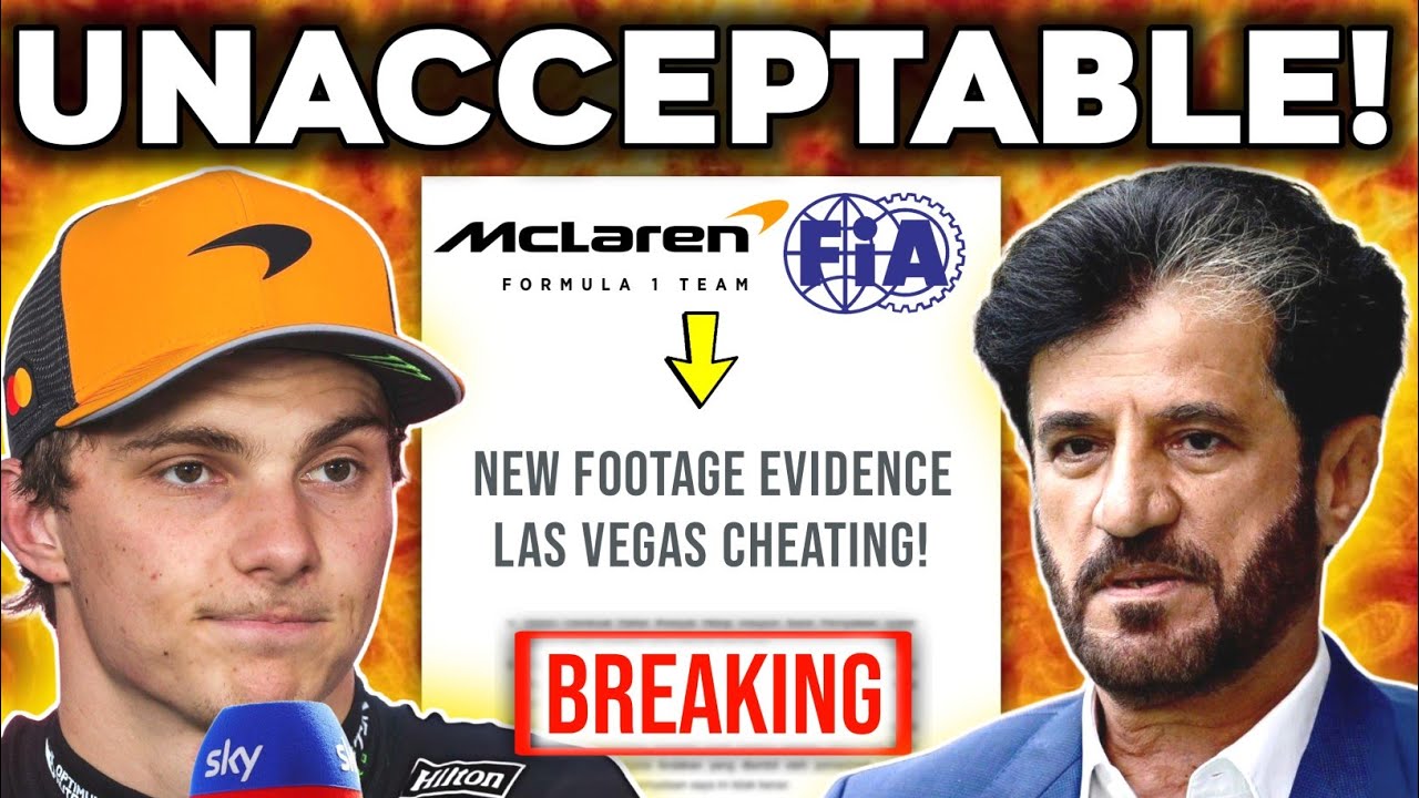 HUGE TENSION at McLaren after FIA Finds HIDDEN FOOTAGE of Las Vegas GP Cheating&nbsp;EXPOSED!