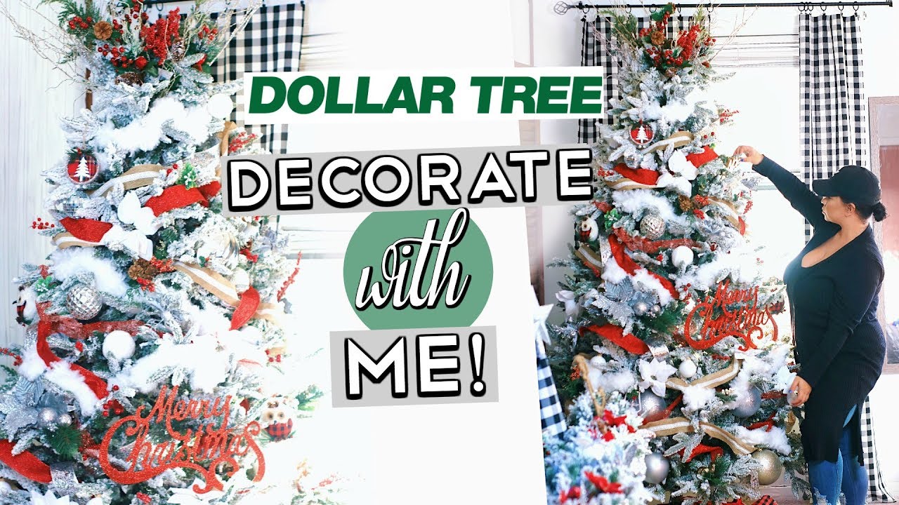 DECORATE MY CHRISTMAS TREE WITH ME 2018 | HOW TO DECORATE ON A BUDGET