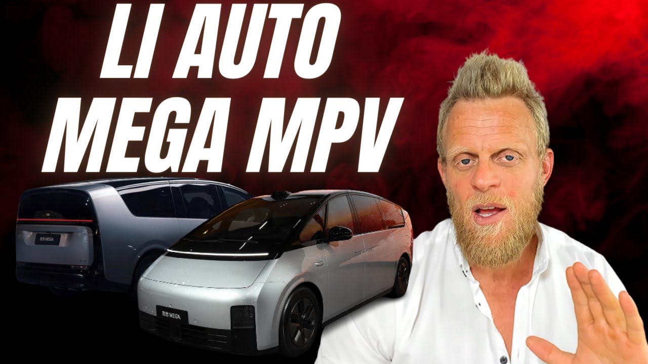 Li Auto Mega MPV has 750km range & charges in 12 minutes with CATL battery