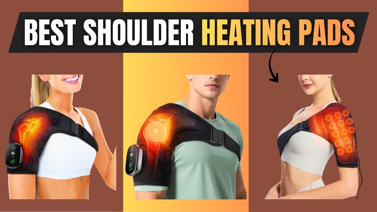 🔥 Top 5 Shoulder Heating Pads of 2026 (Tested & Reviewed) – Cordless, Massage & Pain Relief!