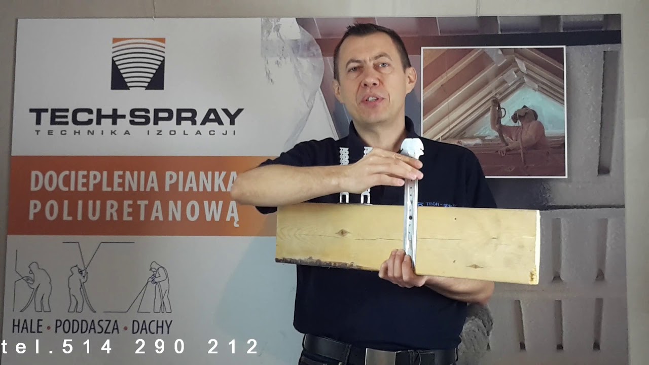 Docieplanie poddasza pianką. Jakie wieszaki?
