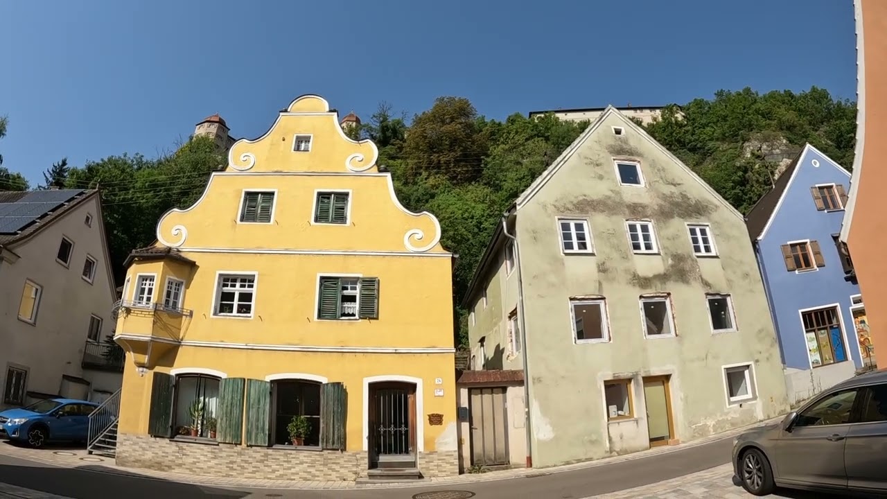 D: Harburg. Schwaben. Eindrücke aus der Stadtmitte. August 2025