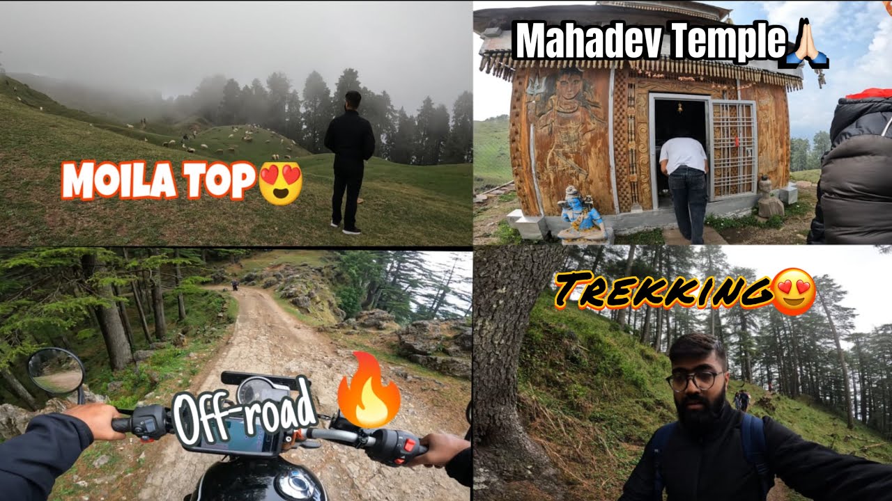 Chakrata Ride 2024😍| Day2| Off-roading on Triumph Speed 400🔥|Mahadev Temple🙏🏻|Moila Top😍|Budher Cave