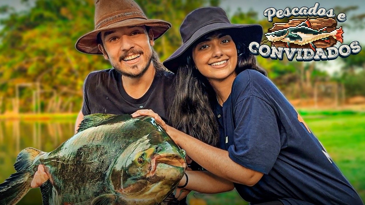 Levei a YULLA pra PESCAR e falar da vida - Pescados e Convidados #18