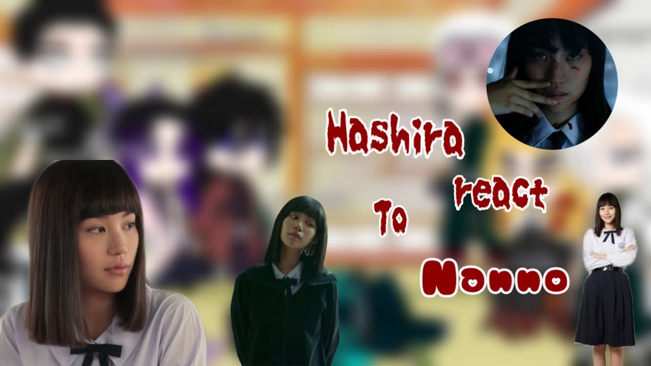 🔪Hashira react to Nanno🖤 |•Moshi Mosh•| Shorter than Xiao ;)