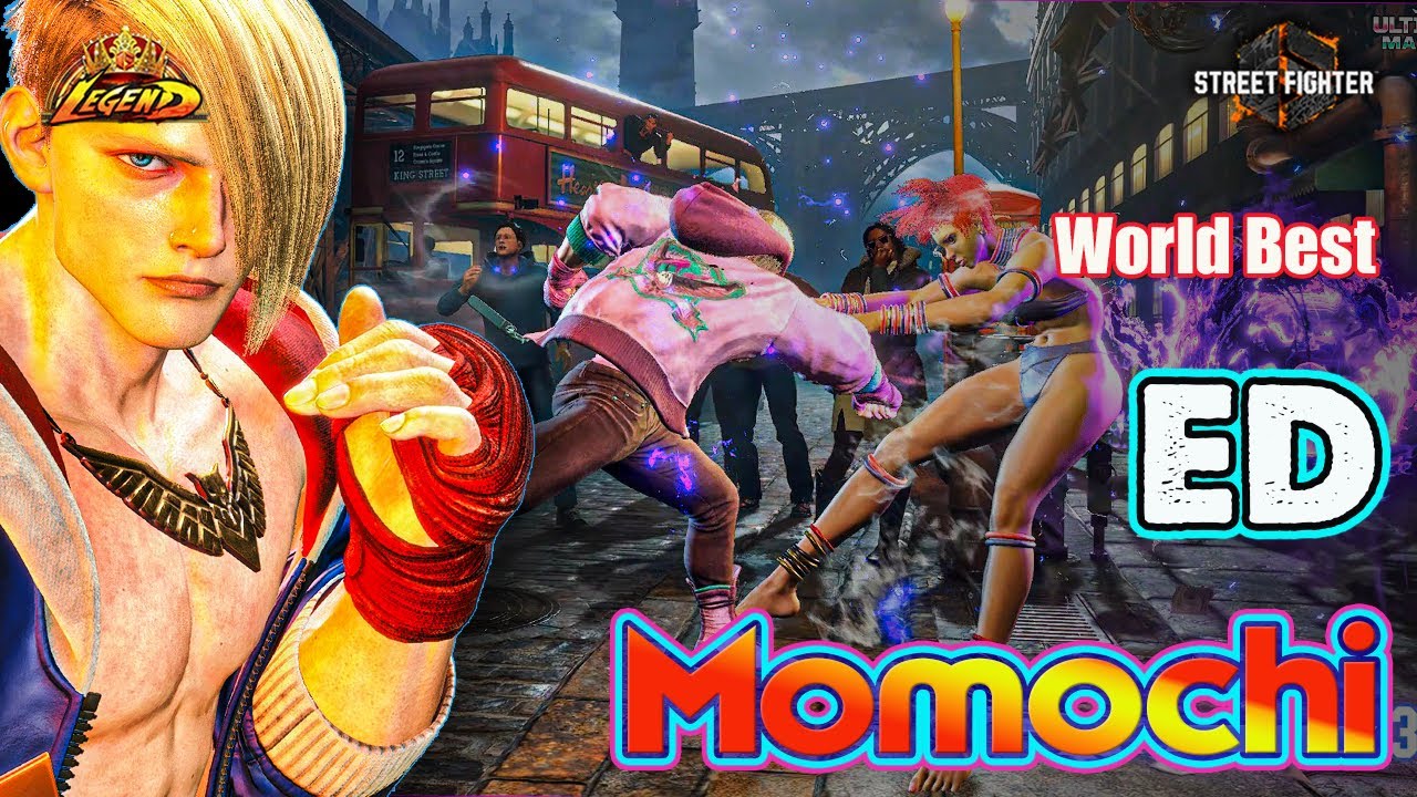 World Best ED Player Momochi 💥🔥 Insane Pressure & Powerful Combos 👊 SF6 DLC High Level Gameplay