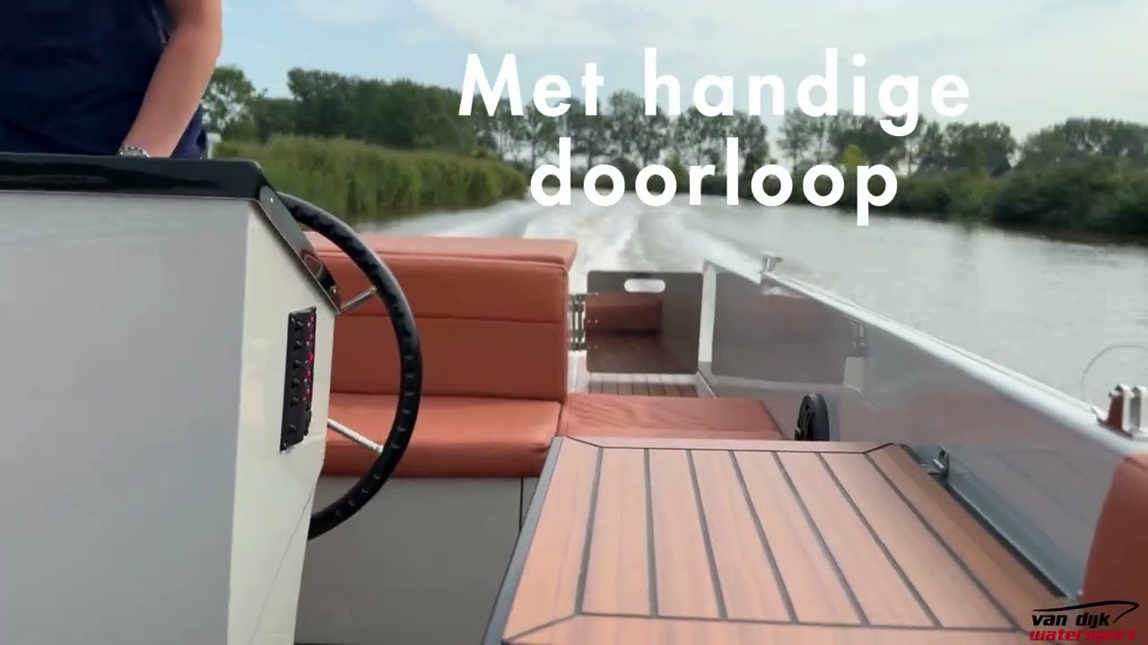 Reitdieper 635 Tender | Sportieve Tender Sloep met 100 pk | Sportboot Prestaties