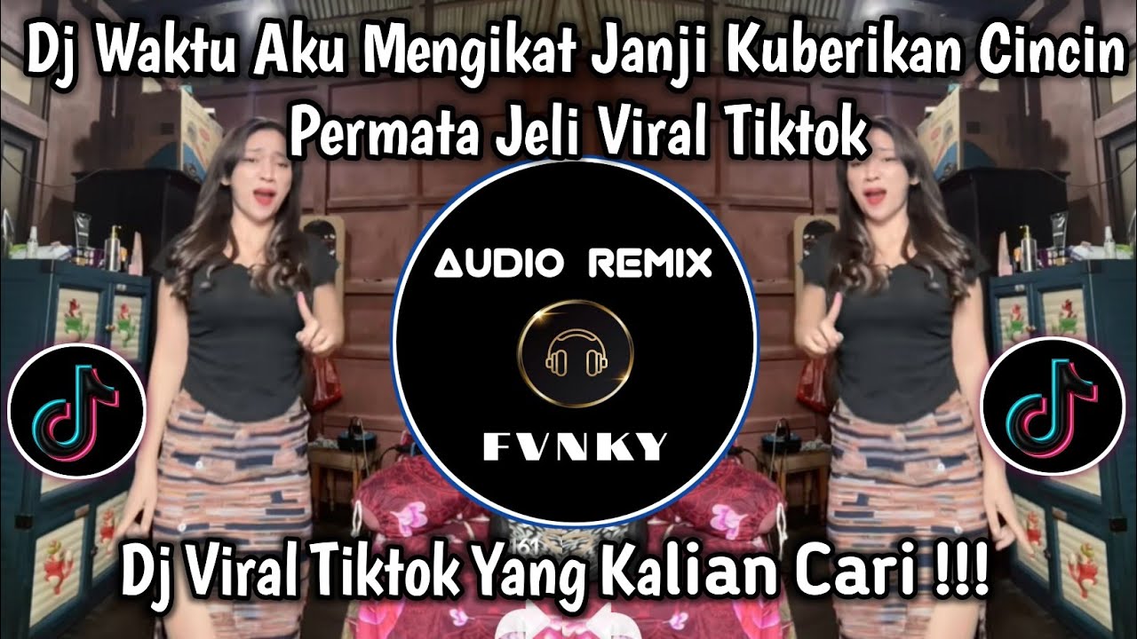 DJ WAKTU AKU MENGIKAT JANJI KUBERIKAN CINCIN PERMATA JELI | DJ DIANA KEKASIHKU VIRAL TIKTOK 2025