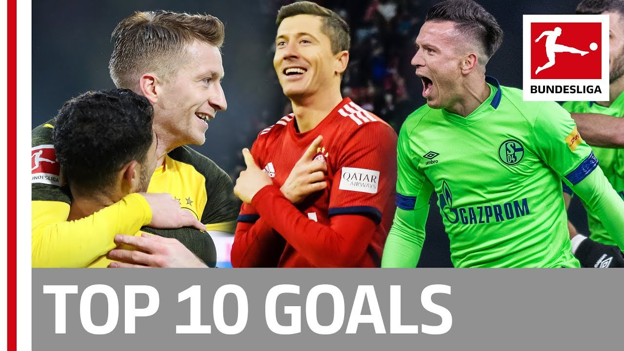 Top 10 Goals on Matchday 19 -  Reus, Lewandowski, Rebic & More