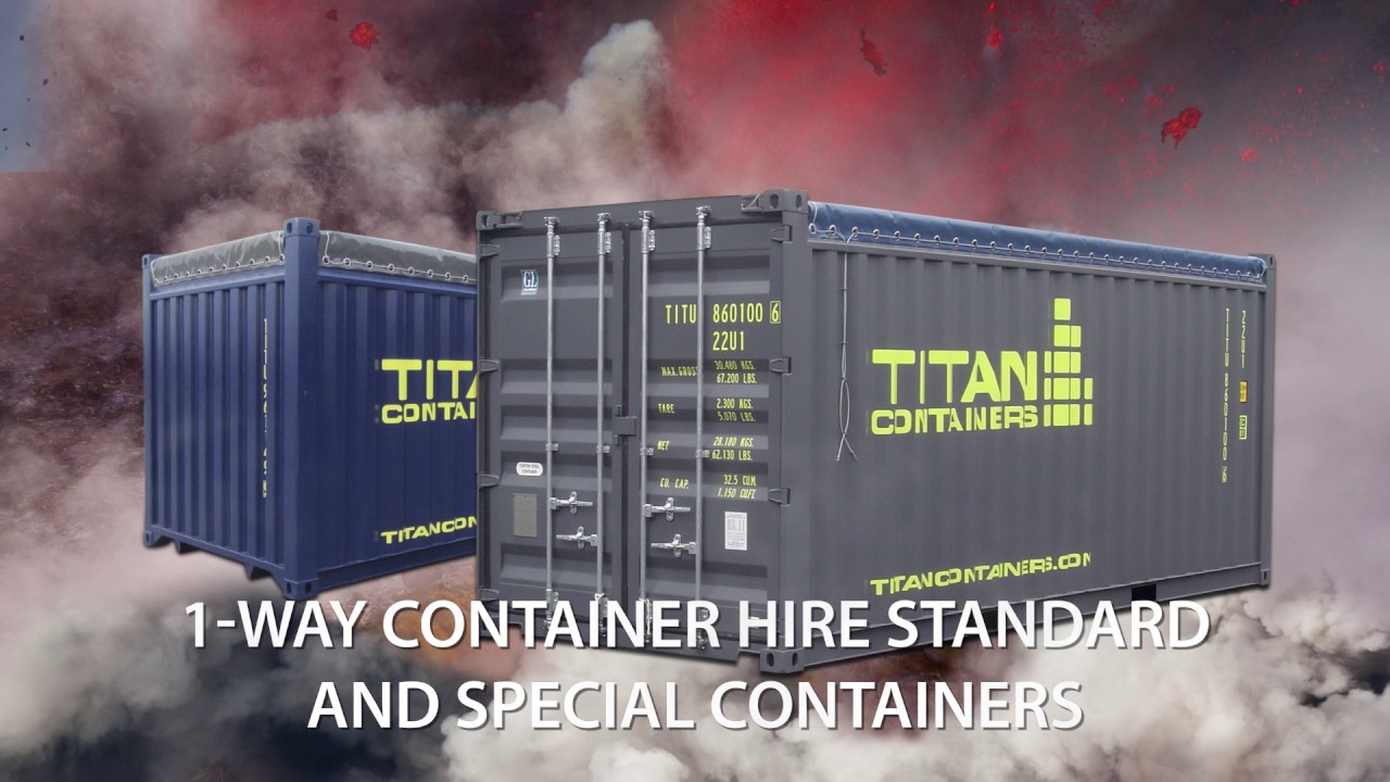 ISO Containers For Hire And Sale│TITAN Containers