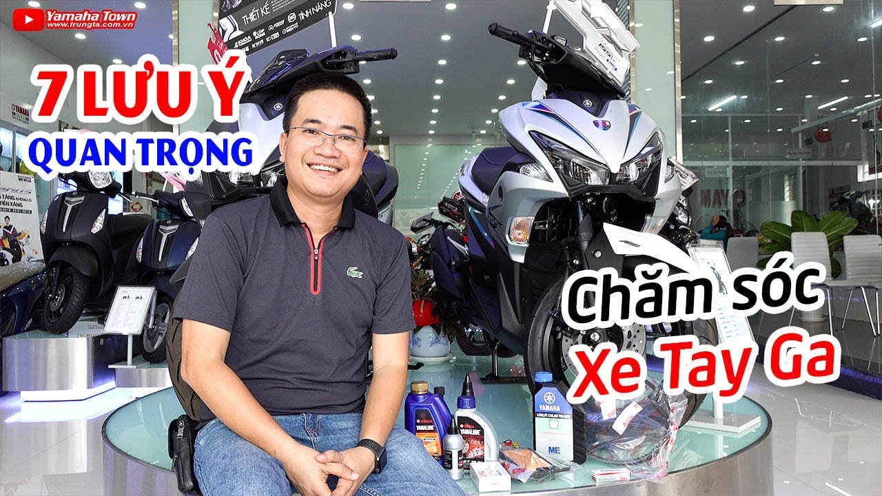 7 điều QUAN TRỌNG khi Chăm sóc và Bảo trì XE TAY GA mà Phụ Nữ không bao giờ biết!