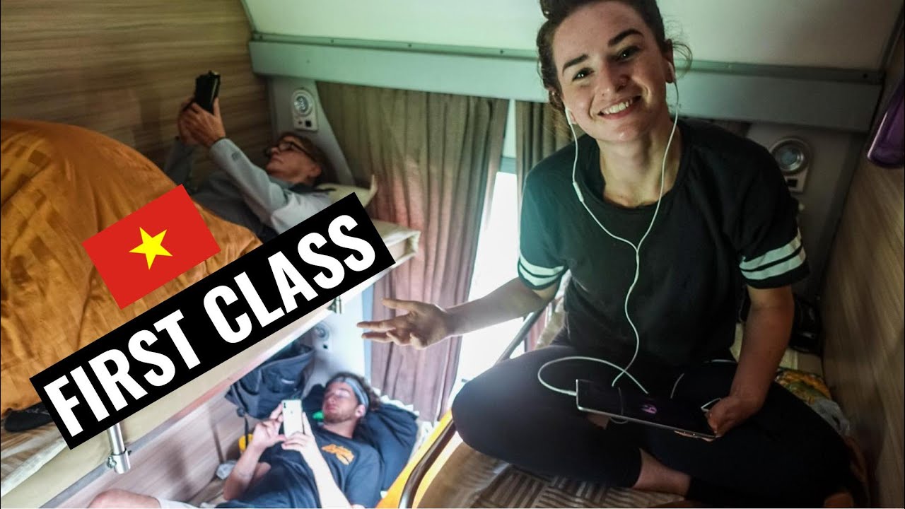 FIRST CLASS SLEEPER TRAIN in VIETNAM | Nha Trang to Da Nang