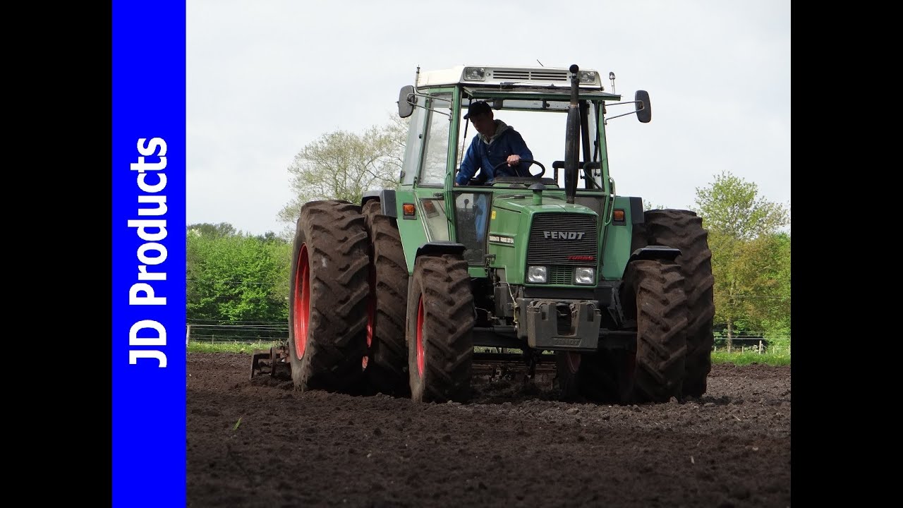 Fendt 307 LSA/Eggen/Preparing land/Land Vorbereitung/Harrowing/Hulshorst/The Netherlands