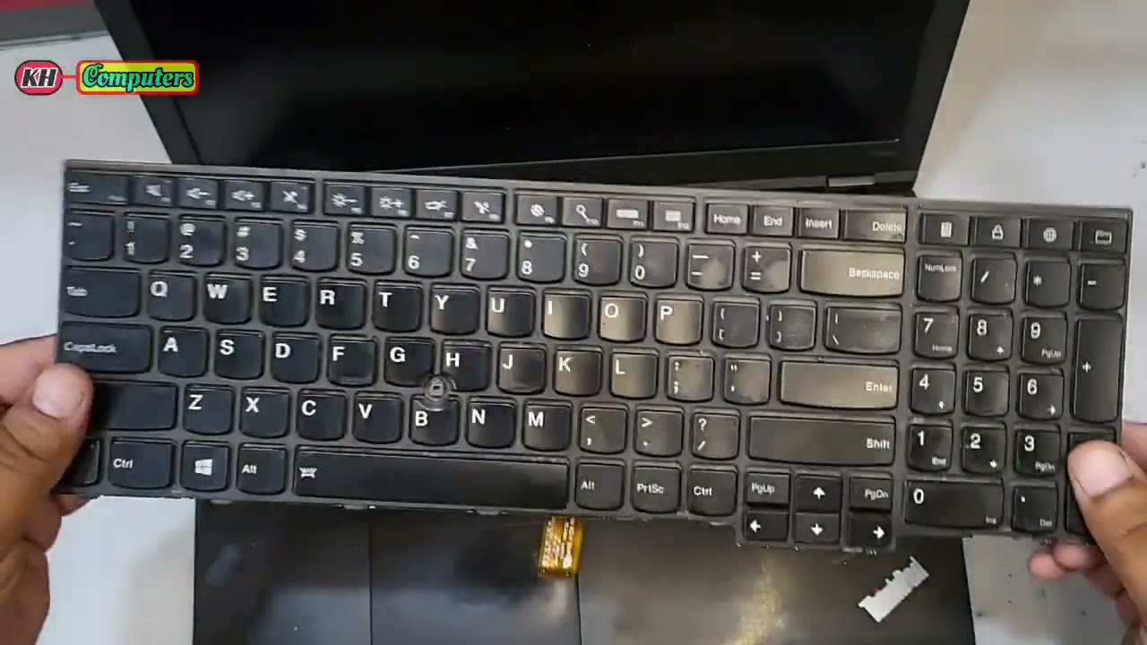 Lenovo Thinkpad T540p Keyboard replacement Tutorial Video