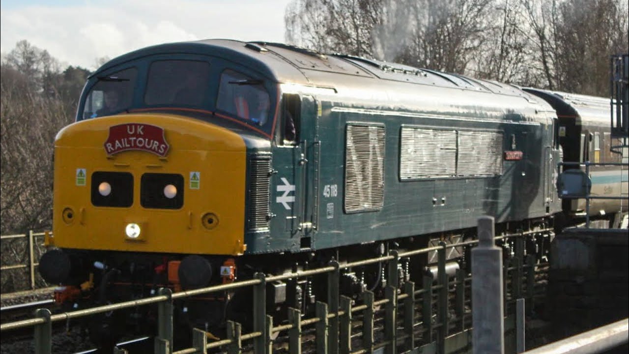 45118 At Chesterfield on the PEAK BLINDER - 24/01/25