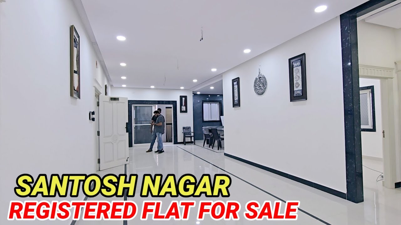 FLAT FOR SALE IN SANTOSH NAGAR HYDERABAD ||5BHK FLAT SALE IN HYD