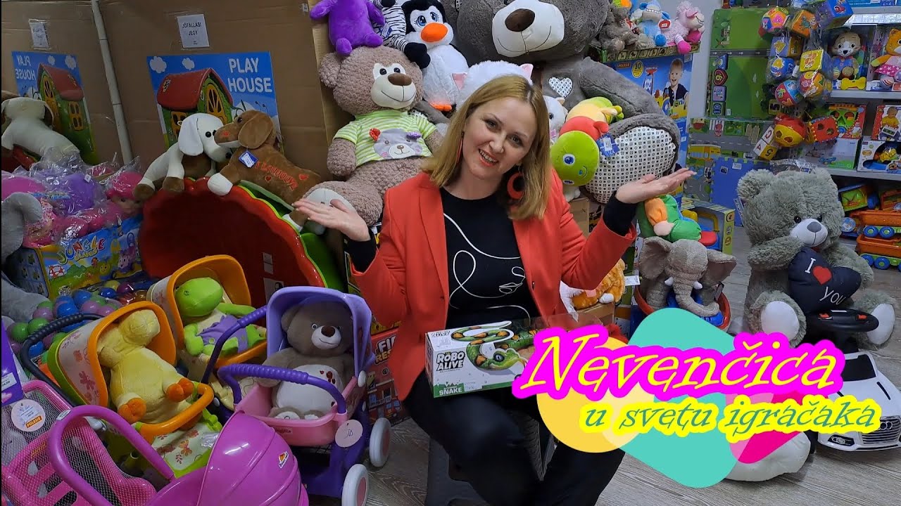Robotička ZMIJA kod Nevenčice u svetu igračaka!