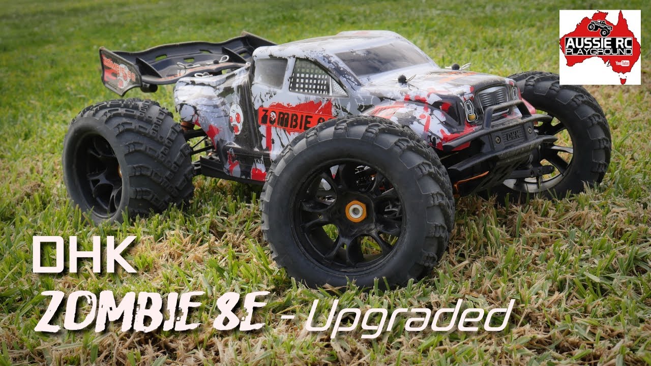 DHK Zombie 8e on 4S with servo upgrade