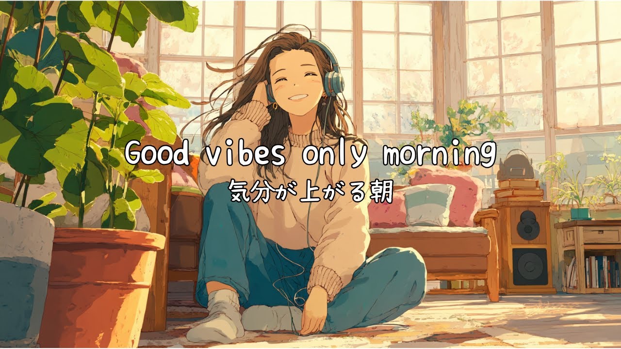 【洋楽】朝を気持ちよく始めたい方へ｜前向きな気分が続くMorning BGM｜Good vibes only morning
