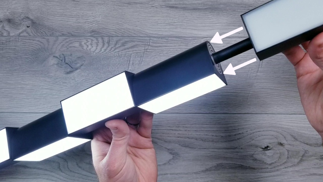 BRILLIANT Design: DeckTok LumiBlocks V1 (modular, magnetic, 360 rotation, RGBCW)
