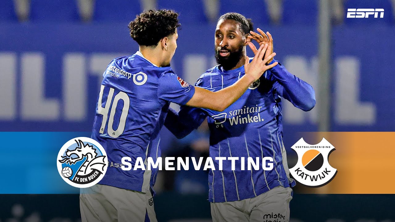 Beslissing valt pas in EXTRA TIJD 🥵 | Samenvatting FC Den Bosch - VV Katwijk